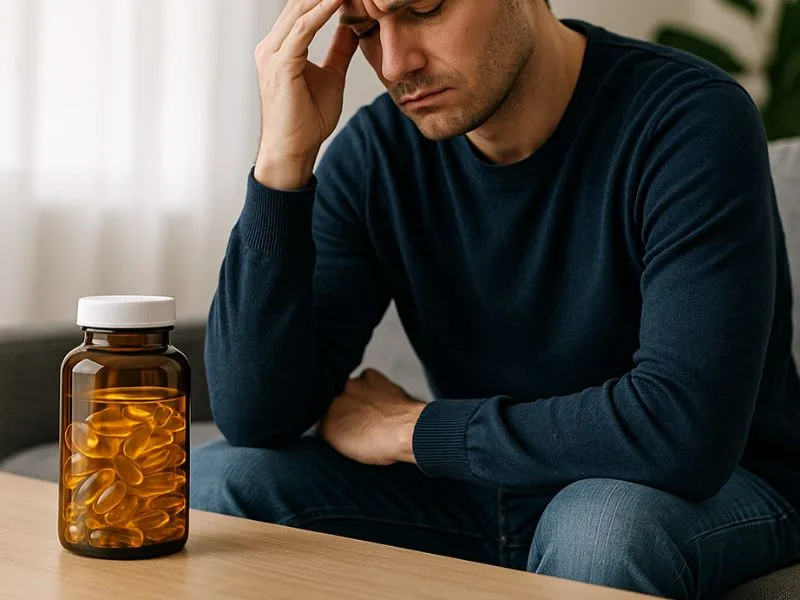 مكملات أوميغا 3 للمساعدة في علاج الاكتئاب الخفيف وتحسين الحالة المزاجية