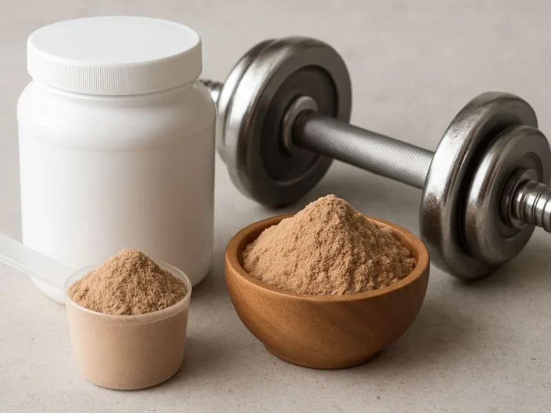 مكملات البروتين لدعم عملية إعادة بناء الأنسجة وتسريع التعافي بعد الإصابات أو التمارين