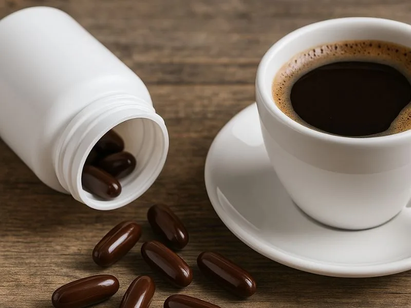 مكملات الكافيين للمساعدة في زيادة معدل الأيض وتعزيز مستويات الطاقة اليومية