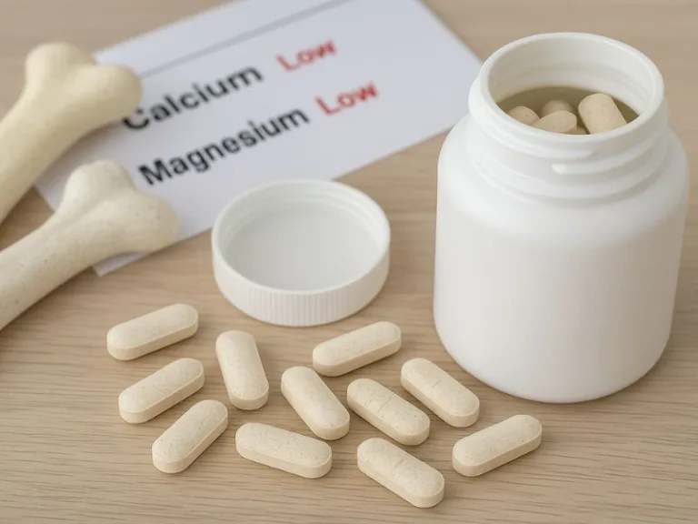 مكملات الكالسيوم والمغنيسيوم لتعويض النقص وتحسين التوازن الغذائي في الجسم