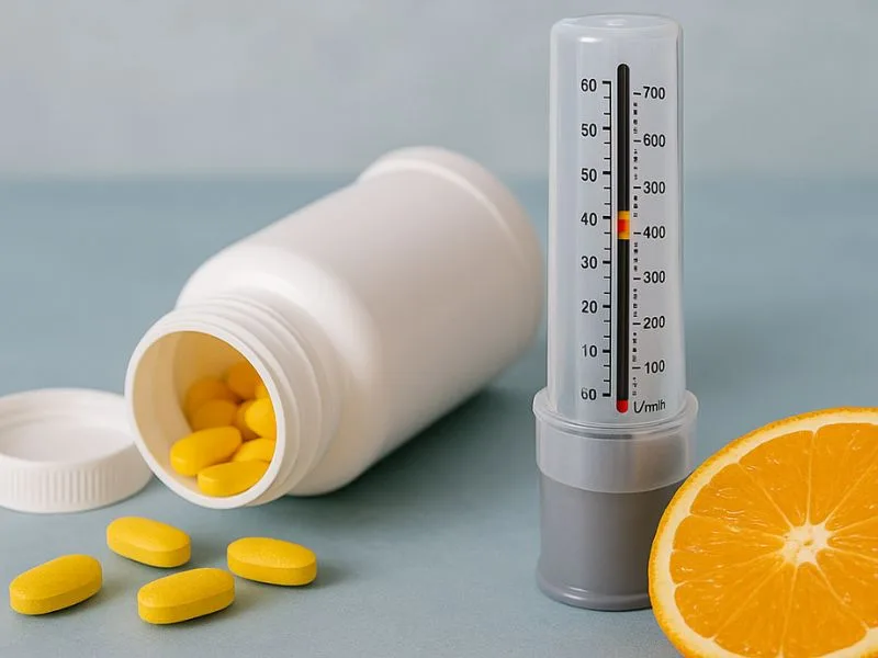 مكملات فيتامين C لتعزيز المناعة لدى مرضى الربو وتحسين قدرتهم على مقاومة الالتهابات