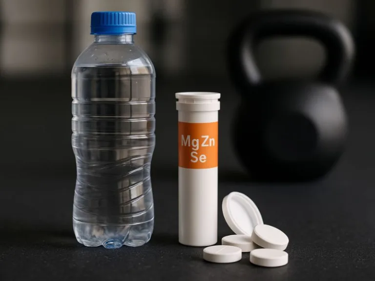 مكملات لتعويض المعادن المفقودة أثناء التمرين لدعم الأداء البدني