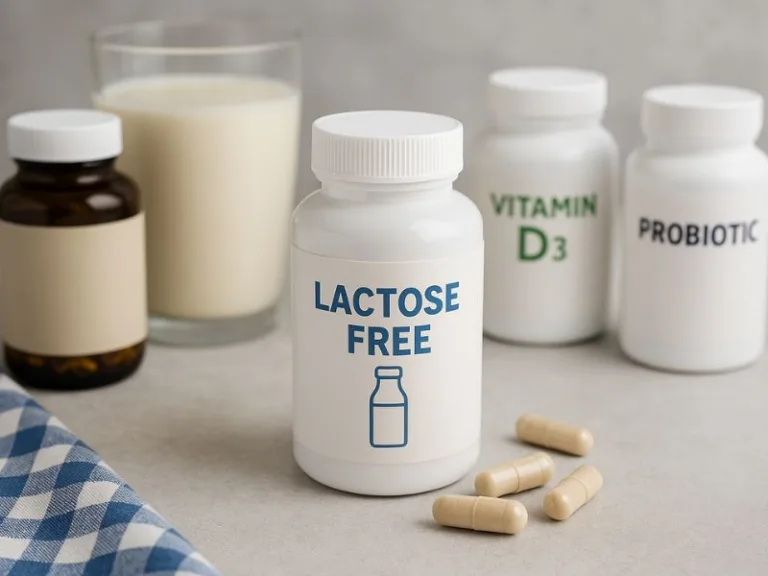 مكملات خالية من اللاكتوز تدعم الصحة العامة وتناسب أصحاب الحساسية
