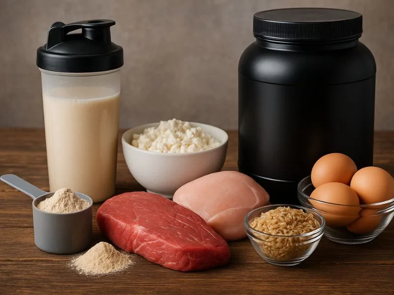 مكملات طبيعية لزيادة الكتلة العضلية بشكل صحي وآمن