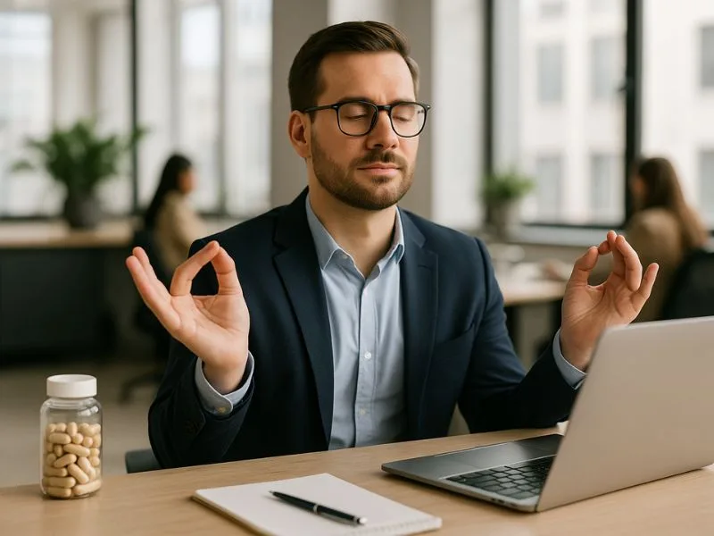 مكملات لزيادة صفاء الذهن في بيئات العمل تساعد على التركيز والإنتاجية