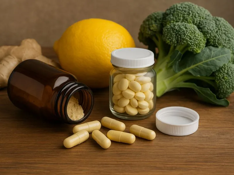 أفضل المكملات الطبيعية لتقوية جهاز المناعة تجمع بين الفيتامينات والأطعمة الغنية بالمغذيات