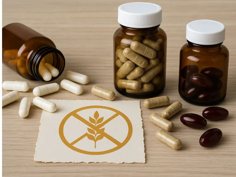 مكملات غذائية خالية من الجلوتين تدعم الصحة العامة بتركيبة آمنة