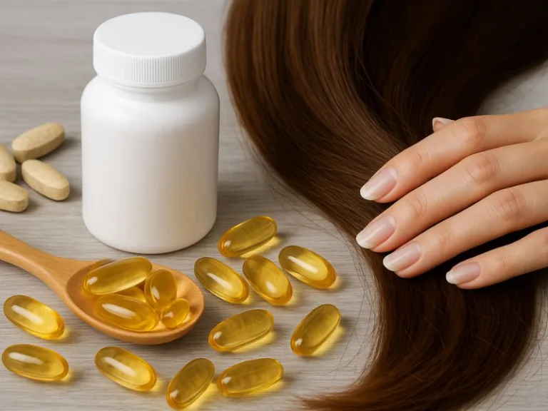 مكملات فعالة لتقوية الشعر وتغذية الأظافر وتحسين مظهرهما