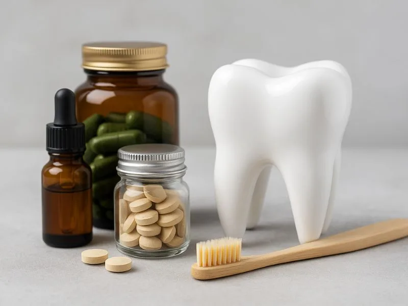 أفضل المكملات لدعم صحة الأسنان واللثة تساهم في تقوية المينا وتقليل التهابات الفم