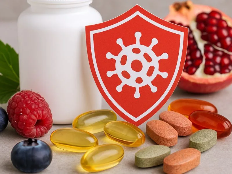 مكملات مضادة للأكسدة لحماية خلايا الجسم من التلف وتعزيز الصحة