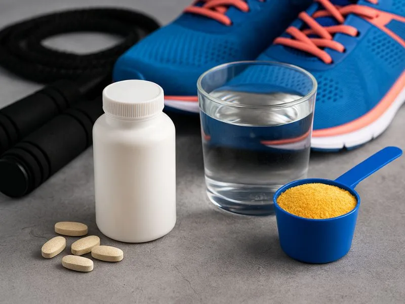 أشهر المكونات الفعالة في مكملات التحمل لتحسين الأداء البدني