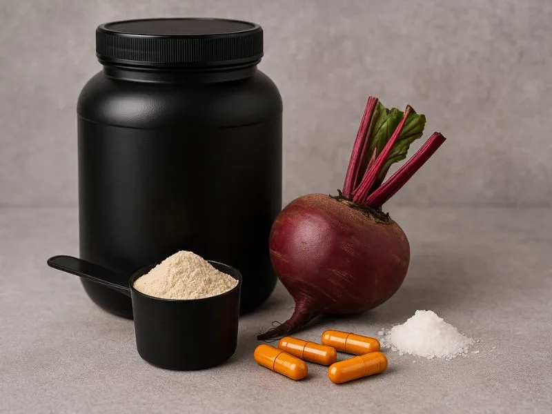 أهم المكونات الفعالة في مكملات ما قبل التمرين لتحسين الأداء الرياضي