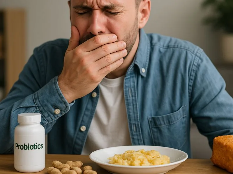 هل البروبيوتيك يقلل من شدة التفاعل التحسسي للطعام ويحسن تحمل الجهاز الهضمي