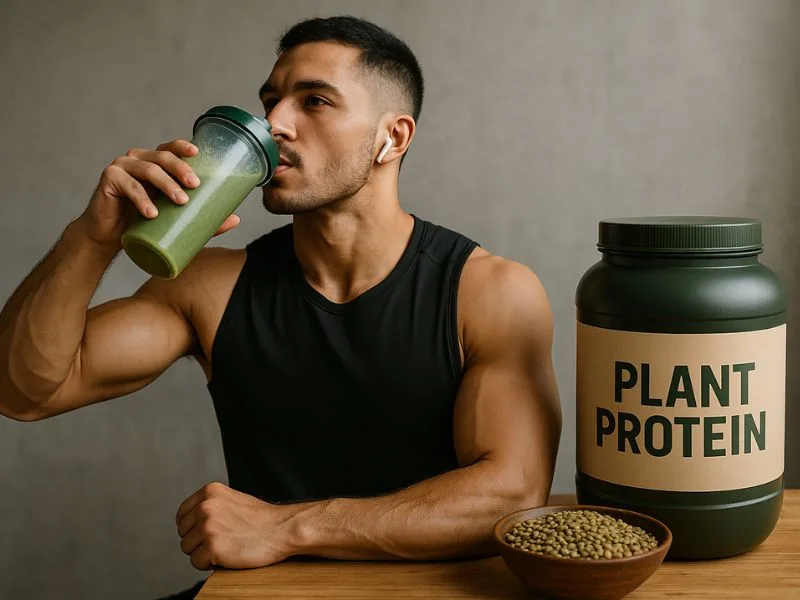 هل البروتين النباتي كاف لبناء العضلات وتحقيق نتائج رياضية فعالة