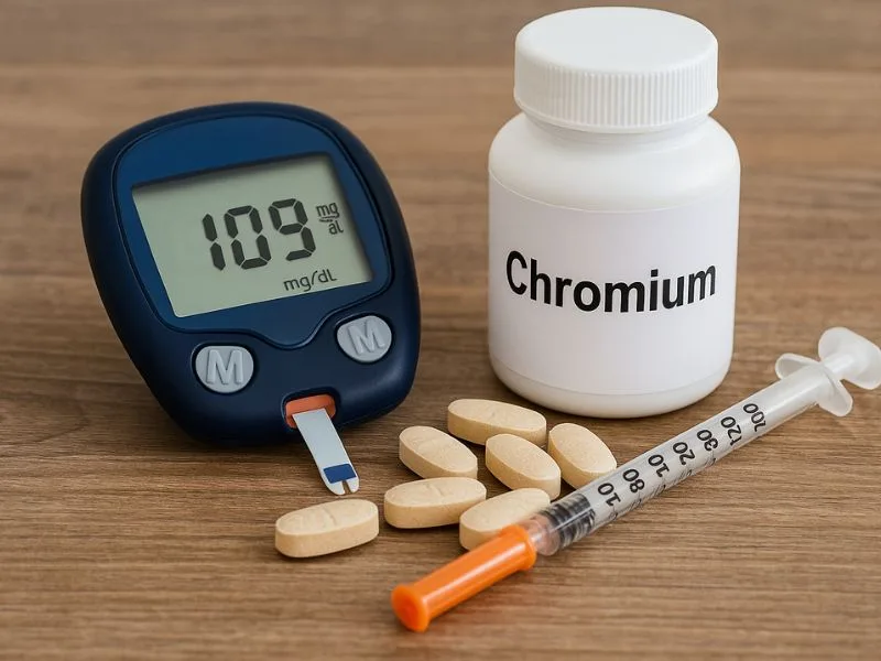 هل الكروم يساهم في تحسين حساسية الإنسولين وتنظيم مستويات السكر في الدم