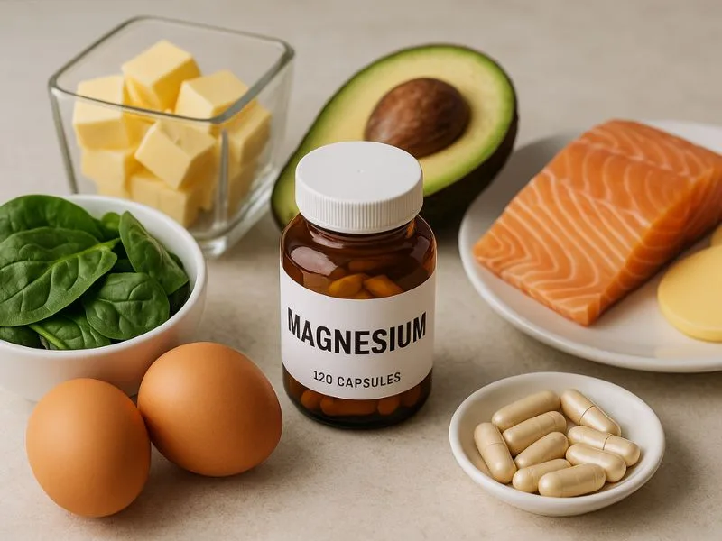 هل المغنيسيوم ضروري لممارسي الكيتو للحفاظ على توازن المعادن والصحة العامة