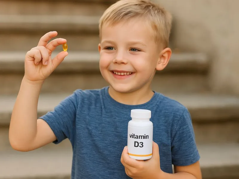 هل فيتامين D ضروري لصحة عظام الأطفال ويساعد في نموهم الطبيعي