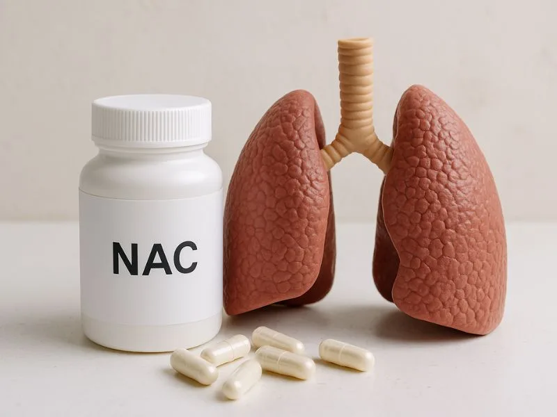 هل يساعد مكمل NAC في تنظيف الرئتين من السموم وتحسين التنفس