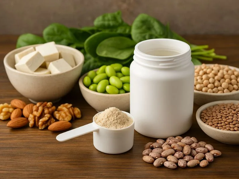 هل يمكن الحصول على البروتين الكافي من النظام النباتي عبر مصادر طبيعية متنوعة